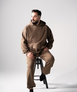 Brown Hoodie Full Set